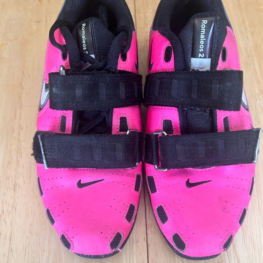 Nike Romaleos 2 Pink Weightlifting Shoes
